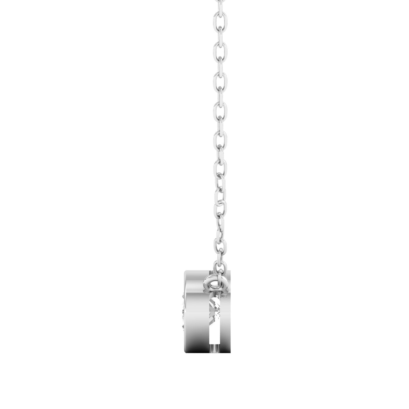 Oval Bezel Pendant