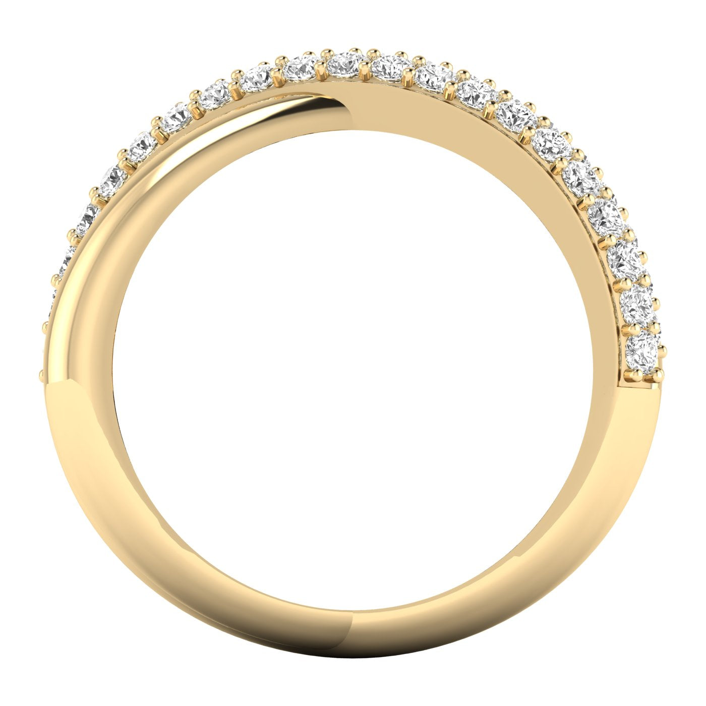 Round Fashion Stack Ring