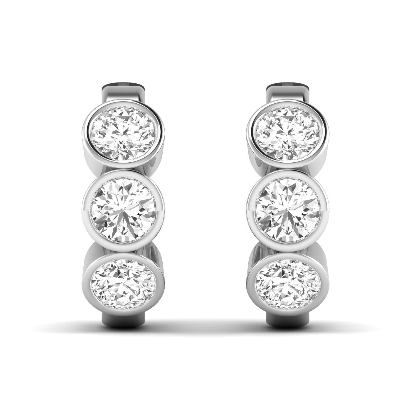 Round Bezel Huggies