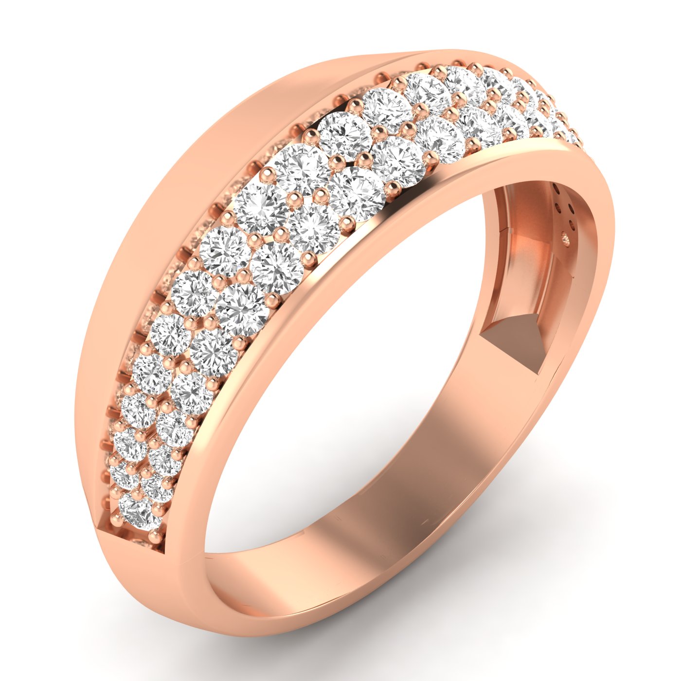 Round Fashion stack ring