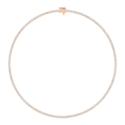 Classic Tennis Straight Necklace