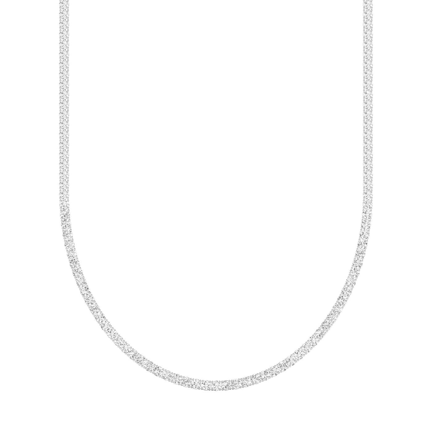 Classic Tennis Straight Necklace