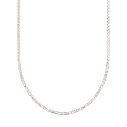 Classic Tennis Straight Necklace