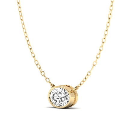 Oval Bezel Pendant
